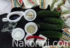 Ľahko vyprážané uhorky s korením (recept s fotografiou) Orientálne jedlo vyprážané uhorky