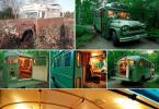 Przyczepa stacjonarna DIY: jak zamienić minibus w przytulny dom