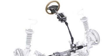 How does electric power steering work in a car?
