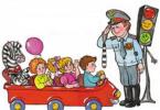 Types and significance of traffic rules games for preschool children Photo gallery: consultations for parents