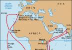 Who discovered the sea route to India and when did this happen?