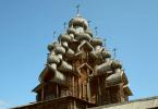 (31 photos) 22 heads of the church in Kizhi