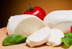 Mozzarella: contenido calórico, grasas dietéticas, beneficios y daños para el organismo.