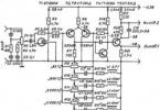 Diagramma schematico, disegno PCB del preamplificatore NATALY Preamplificatore semplice
